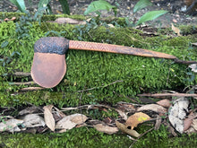 Load image into Gallery viewer, Timber handle axe with rock axe head

