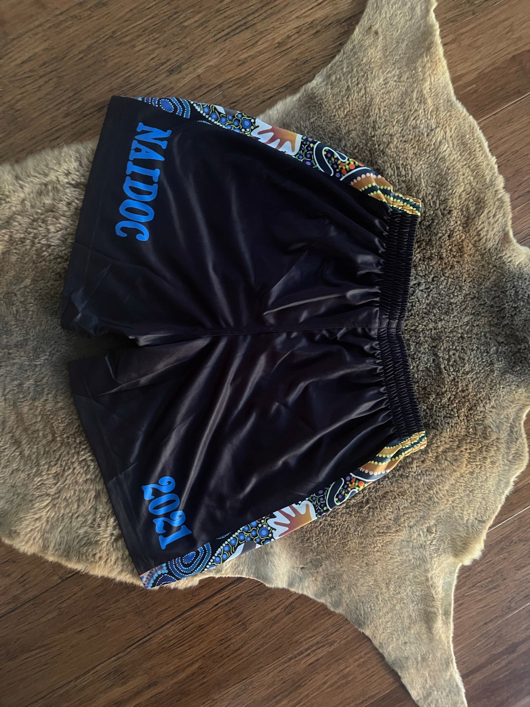 2021 Naidoc kids training shorts